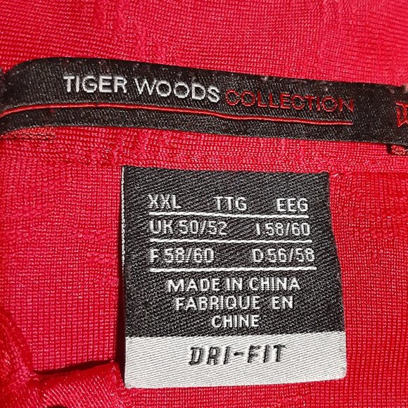 Nike Dri Fit Men's Tiger Woods Collection Golf Polo Shirt in Size XXL - Picture 3 of 3